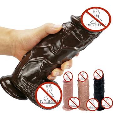 Huge Realistic Dildo with Strong Suction Cup / Waterproof Adult Sex Toy - EVE's SECRETS